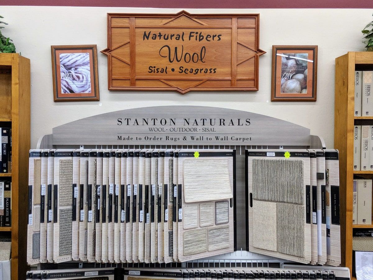 Rafael Floors Showroom Natural Fibers - Wool - Seagrass